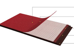 ENLIO 7.5MM ITTF APPROVED SPORTS FLOORING & COURT MAT - Y-14155